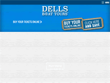 Tablet Screenshot of dellsboats.com
